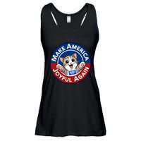 Make America Joyful Again Harris Wall 2024 Cat Lady Ladies Essential Flowy Tank