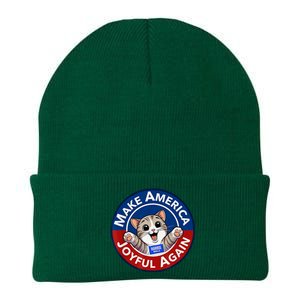 Make America Joyful Again Harris Wall 2024 Cat Lady Knit Cap Winter Beanie