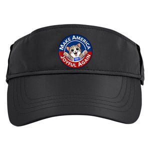 Make America Joyful Again Harris Wall 2024 Cat Lady Adult Drive Performance Visor