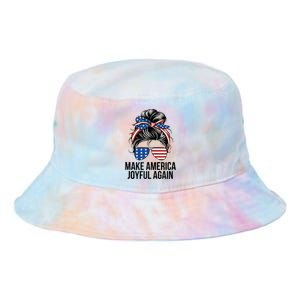 Make America Joyful Again Tie Dye Newport Bucket Hat