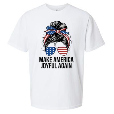 Make America Joyful Again Sueded Cloud Jersey T-Shirt