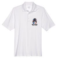 Make America Joyful Again Men's Origin Performance Pique Polo