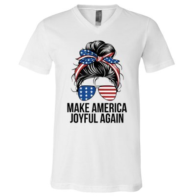 Make America Joyful Again V-Neck T-Shirt