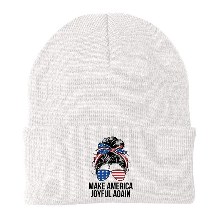 Make America Joyful Again Knit Cap Winter Beanie