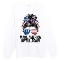 Make America Joyful Again Premium Crewneck Sweatshirt