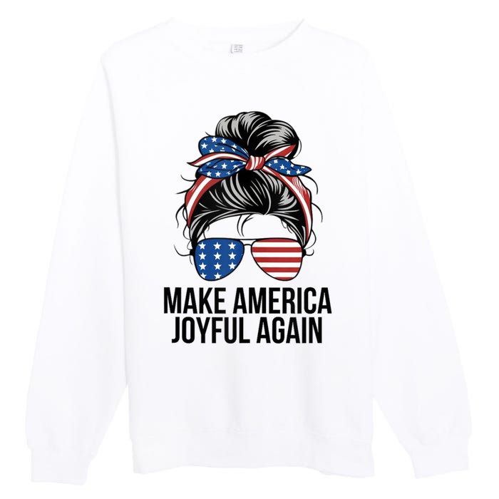 Make America Joyful Again Premium Crewneck Sweatshirt