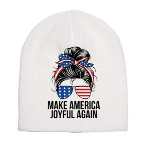 Make America Joyful Again Short Acrylic Beanie