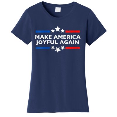 Make America Joyeful Again Kamala Harris Tim Walz Waltz 2024 Joyful Warriors Women's T-Shirt