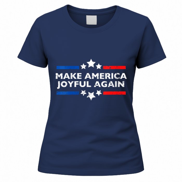 Make America Joyeful Again Kamala Harris Tim Walz Waltz 2024 Joyful Warriors Women's T-Shirt