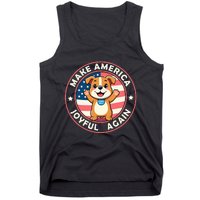 Make America Joyful Again Harris Wall 2024 Childless Dog Tank Top