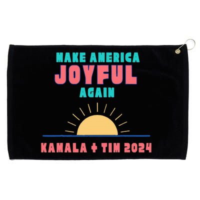 Make America Joyful Again Harris Waltz 2024 Election Grommeted Golf Towel