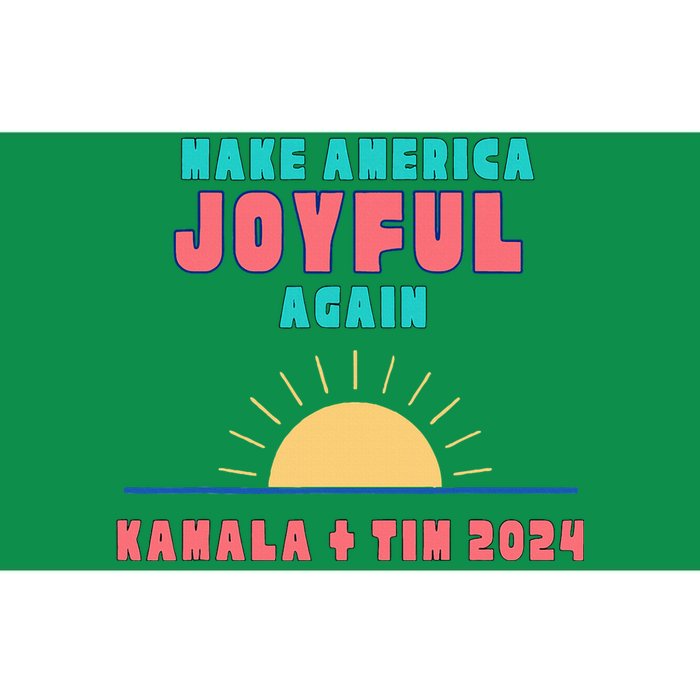 Make America Joyful Again Harris Waltz 2024 Election Bumper Sticker