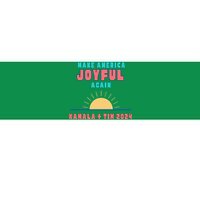 Make America Joyful Again Harris Waltz 2024 Election Bumper Sticker