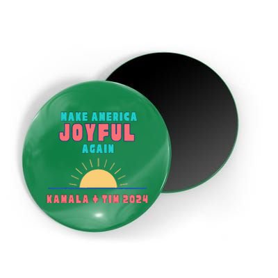 Make America Joyful Again Harris Waltz 2024 Election Magnet