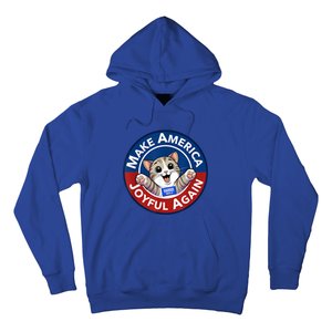 Make America Joyful Again Harris 2024 Cat Lady Funny Gift Hoodie