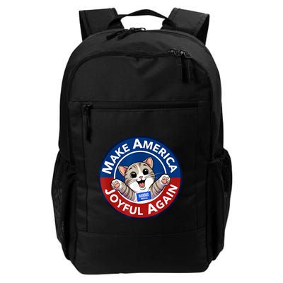 Make America Joyful Again Harris Wall 2024 Cat Lady Backpack