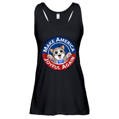 Make America Joyful Again Harris Wall 2024 Cat Lady Ladies Essential Flowy Tank