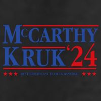 Mccarthy And Kruk 24 Best Broadcast Team In Baseball 7 Panel Mesh Trucker Snapback Hat
