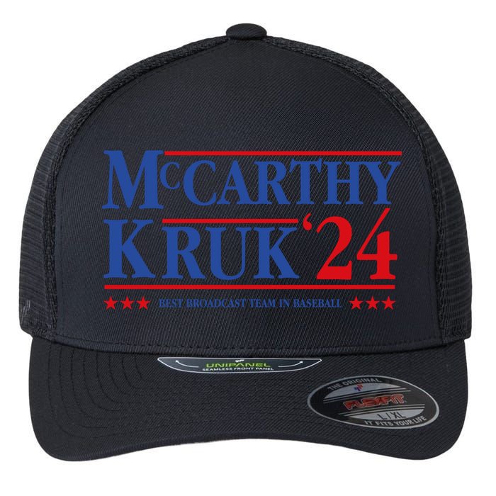Mccarthy And Kruk 24 Best Broadcast Team In Baseball Flexfit Unipanel Trucker Cap