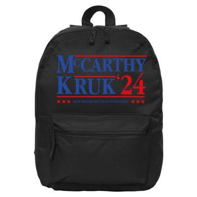 Mccarthy And Kruk 24 Best Broadcast Team In Baseball 16 in Basic Backpack