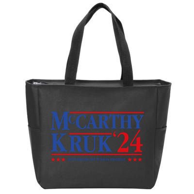 Mccarthy And Kruk 24 Best Broadcast Team In Baseball Zip Tote Bag