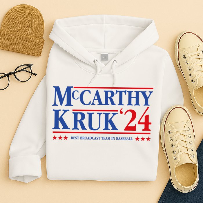 Mccarthy And Kruk 24 Best Broadcast Team In Baseball Hoodie