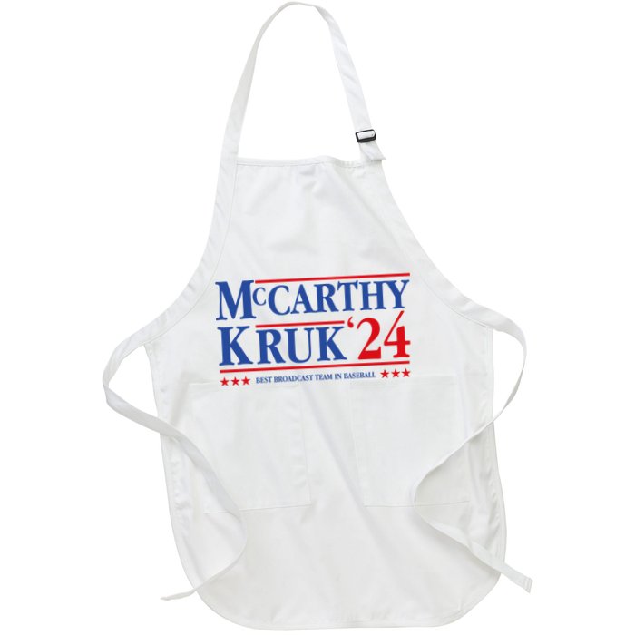 Mccarthy And Kruk 24 Best Broadcast Team In Baseball Apron