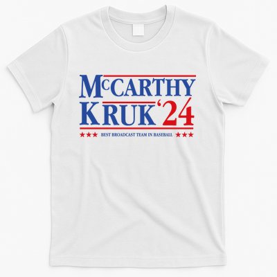Mccarthy And Kruk 24 Best Broadcast Team In Baseball T-Shirt