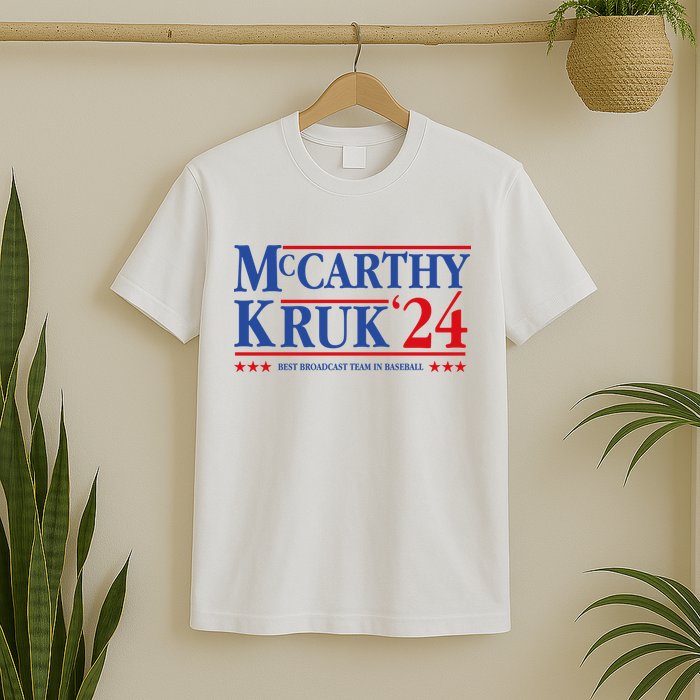 Mccarthy And Kruk 24 Best Broadcast Team In Baseball T-Shirt