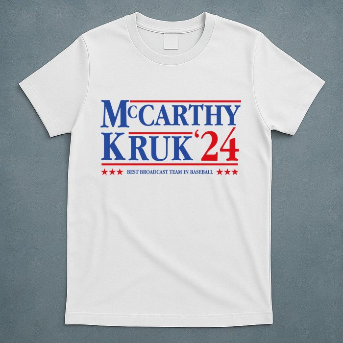 Mccarthy And Kruk 24 Best Broadcast Team In Baseball T-Shirt
