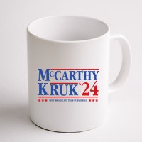 Mccarthy And Kruk 24 Best Broadcast Team In Baseball Mug
