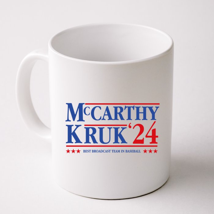 Mccarthy And Kruk 24 Best Broadcast Team In Baseball Mug