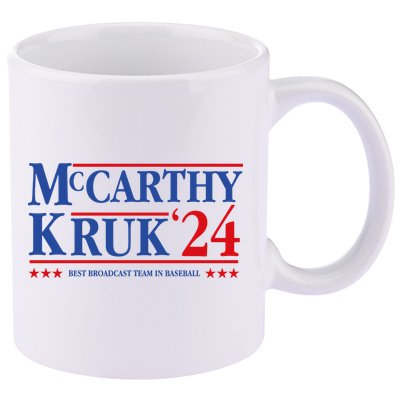 Mccarthy And Kruk 24 Best Broadcast Team In Baseball 11oz C Handle Ceramic Mug