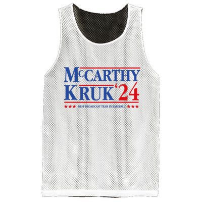 Mccarthy And Kruk 24 Best Broadcast Team In Baseball Mesh Reversible Basketball Jersey Tank