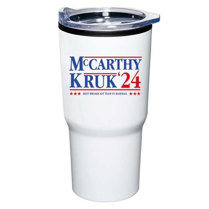 Mccarthy And Kruk 24 Best Broadcast Team In Baseball Tumbler