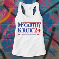 Mccarthy And Kruk 24 Best Broadcast Team In Baseball Womens Tank Top