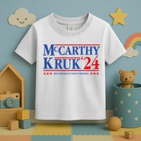 Mccarthy And Kruk 24 Best Broadcast Team In Baseball Toddler T-Shirt