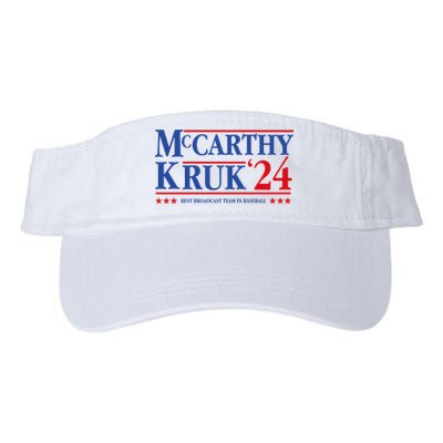 Mccarthy And Kruk 24 Best Broadcast Team In Baseball Visor