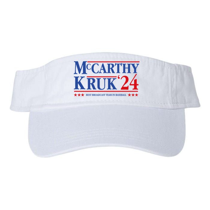 Mccarthy And Kruk 24 Best Broadcast Team In Baseball Visor
