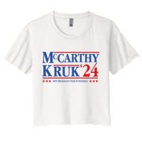 Mccarthy And Kruk 24 Best Broadcast Team In Baseball Crop Top