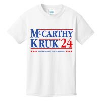 Mccarthy And Kruk 24 Best Broadcast Team In Baseball Kids T-Shirt