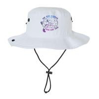 Me And Karma Vibe Like That Karma Is A Cat Purring In My Lap  Bucket Hat