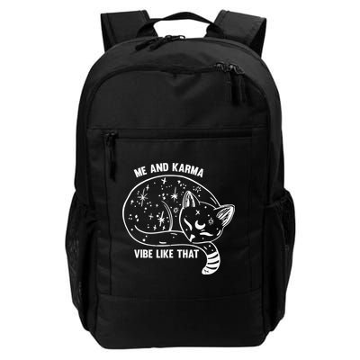 Me and Karma vibe like that Backpack