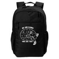 Me and Karma vibe like that Backpack