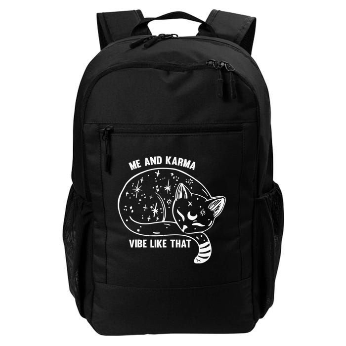 Me and Karma vibe like that Backpack