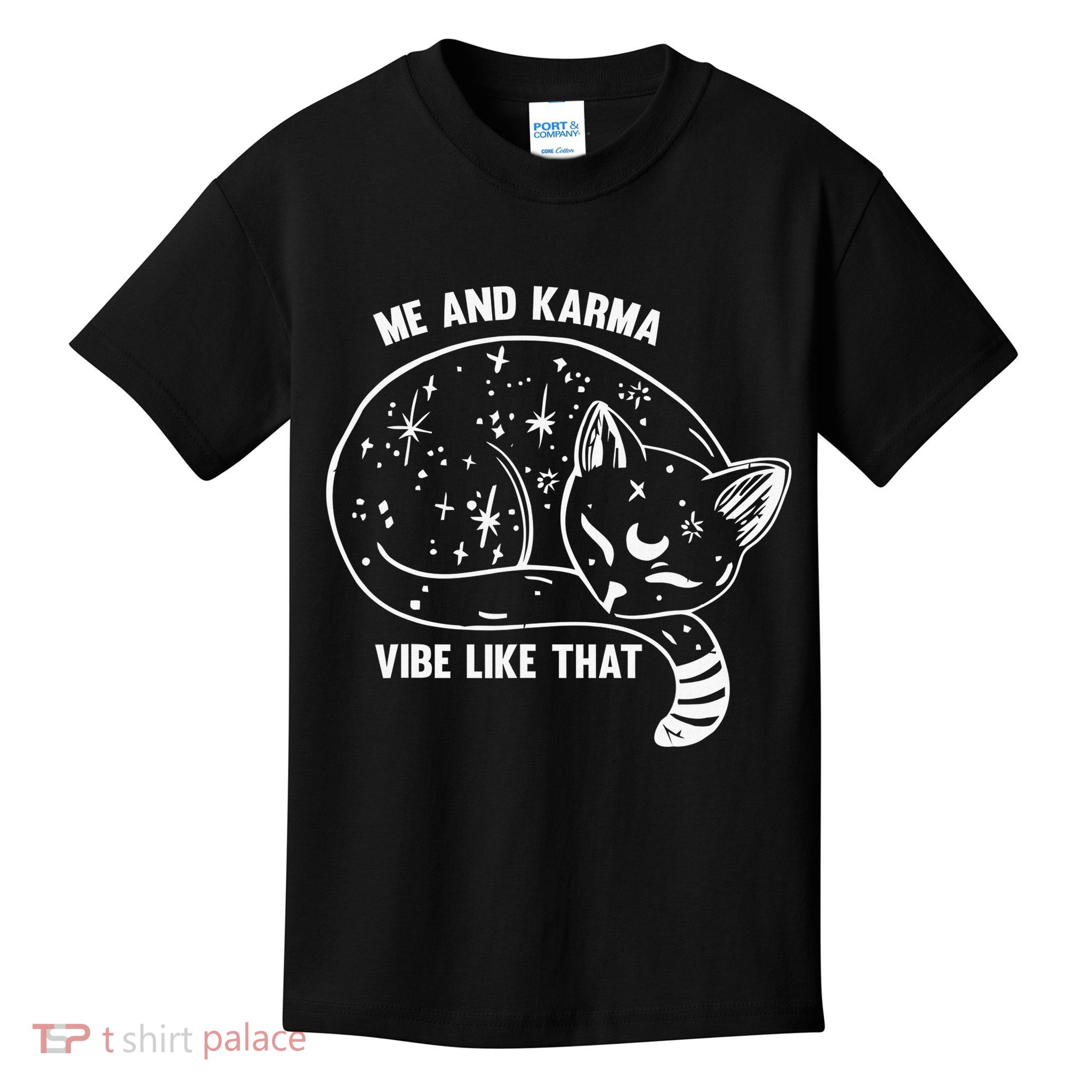 Me and Karma vibe like that Kids T-Shirt