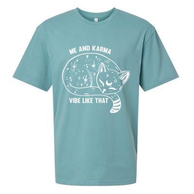 Me and Karma vibe like that Sueded Cloud Jersey T-Shirt