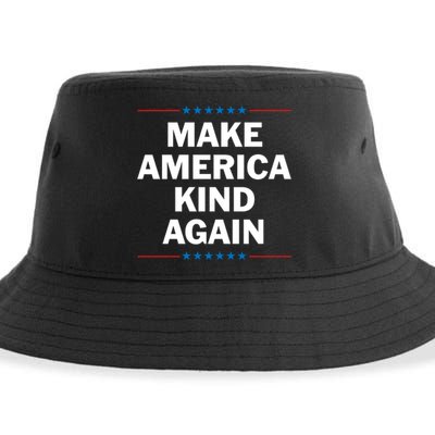 Make America Kind Again Funny Gift Sustainable Bucket Hat