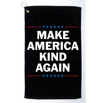 Make America Kind Again Funny Gift Golf Towel