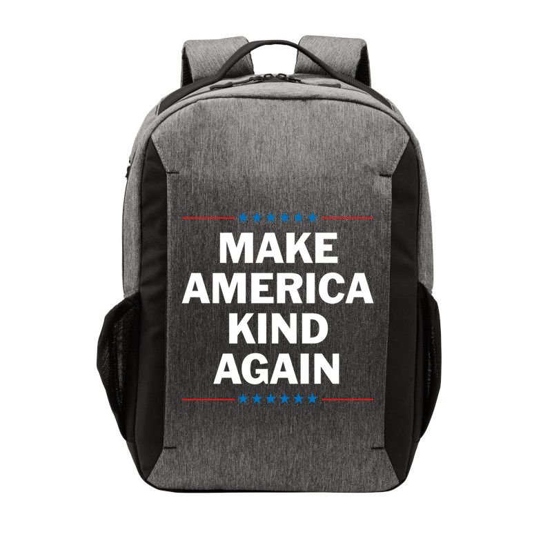 Make America Kind Again Funny Gift Vector Backpack